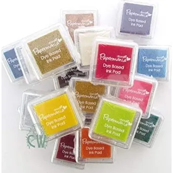 Razítková poduška DP Craft Sada rychleschnoucích vodních inkoustů 20ks