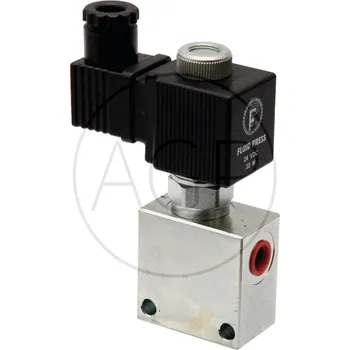 Instalatérský materiál 2/2- cestný ventil ZWV-E-NC-2-04-S-24V