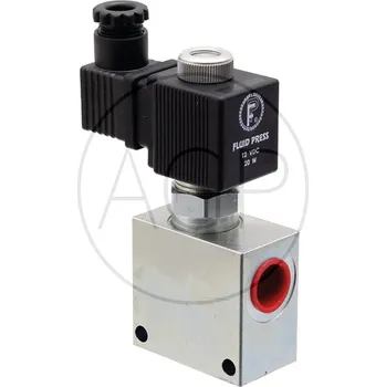 Instalatérský materiál 2/2- cestný ventil ZWV-E-NC-2-08-S-12V