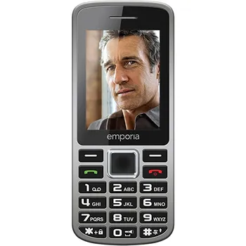 Mobilní telefon Emporia V400 Essential šedý