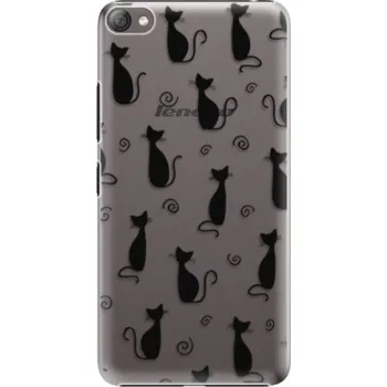 Pouzdro na mobilní telefon iSaprio Cat pattern 05 pro Lenovo S60