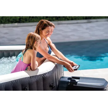 Technologie Hydro Aeration Intex 28458 Jet & Bubble Spa Deluxe Octagon