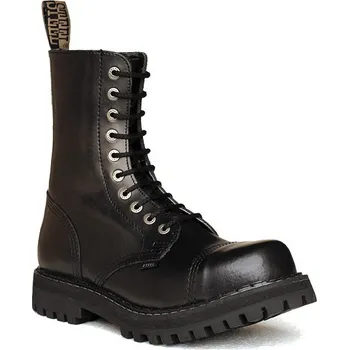 Pánská móda Steel 10dírkové černé