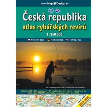 Česká republika: Atlas rybářských revírů 1:250 000 - Map Design (2019)