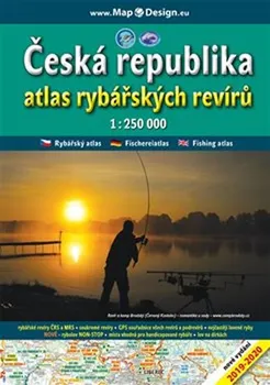 kniha Česká republika: Atlas rybářských revírů 1:250 000 - Map Design (2019)