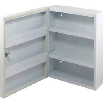 Lékárnička Lékárnička na zeď uzamykatelná kovová