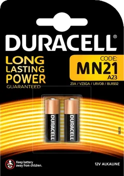 Článková baterie Duracell Alkaline LRV08/MN21 2 ks