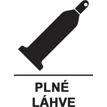 Značení Značka Plné láhve, plast, 210x297 mm