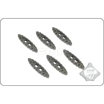 Airsoft FMA FMA nylonová průvleková táhla, 6 ks - Zelená