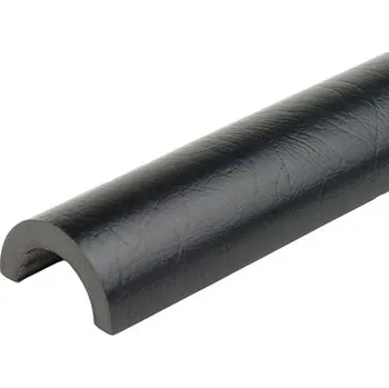 Stavební profil Varovný a ochranný profil 6, černá, Ø 7 cm × 100 cm