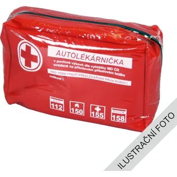 Lékárnička Autolékárnička v textilním obalu