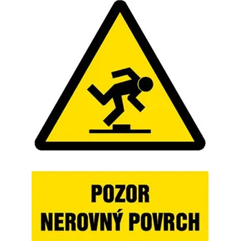 Značka Pozor - Nerovný povrch