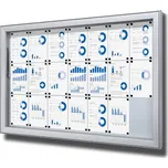 Extra hluboká vitrína 21xA4