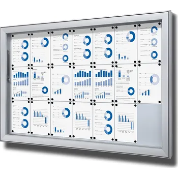 Extra hluboká vitrína 21xA4