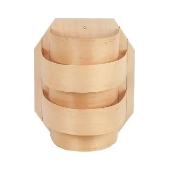 Dýhovaný kryt světla do sauny