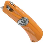 Celokovový bezpečnostní nůž s čepelí na pružině