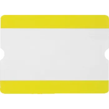Kancelář Otevřená samolepicí podlahová kapsa, A4, žlutá