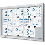 Protipožární extra hluboká vitrína 21xA4