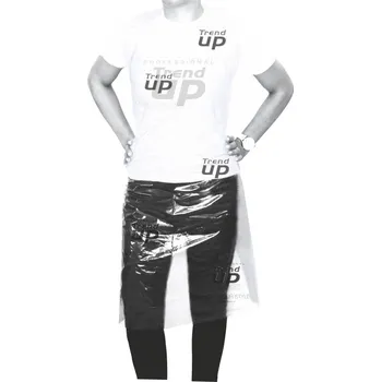 Zástěry na barvení jednorázové igelitové 25pcs/1balení, logo TREND UP