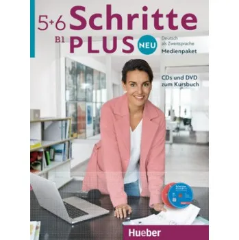 Německý jazyk Schritte plus Neu 5+6 B1 Deutsch als Zweitsprache. Medienpaket – Silke Hilpert,Marion Kerner,Jutta Orth-Chambah,Angela Pude,Anne Robert,Anja Schümann,Franz Specht (DE)