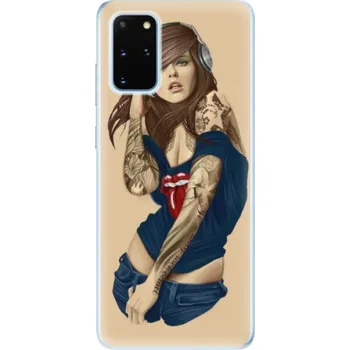 Pouzdro na mobilní telefon Odolné silikonové pouzdro iSaprio - Girl 03 - Samsung Galaxy S20+