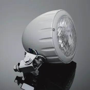 Osvětlení pro motocykl Přídavné moto světlo Highway Hawk, natočení o 90°, E-mark, satin (1ks) Satin