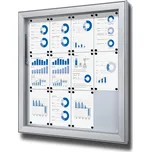 Extra hluboká vitrína 12xA4