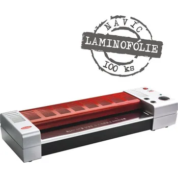 Kancelářská technika Laminátor PEAK PE 452 + ZDARMA 100 ks laminofólií
