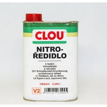 Clou NITRO-VERDÜNNUNG V2 (Ředidlo pro nitrolaky) 250ml