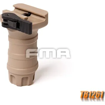 Airsoft FMA FMA QD krátká taktická rukojeť STUBBY grip na RIS lištu - Písková