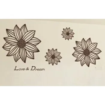 Samolepící dekorace Samolepka na zeď Love and Dream (arch 50x70)