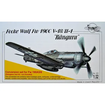 Plastikový model CMK 1/32 Fw 190C V-18/U-1 Känguru Conversion Set (HAS)