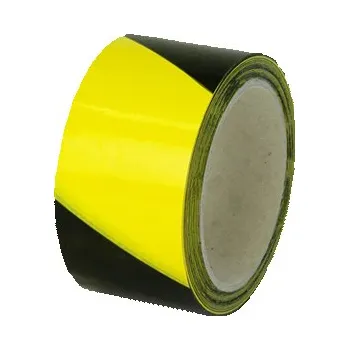 Lepicí páska Výstražná páska pro dočasné značení, pravá