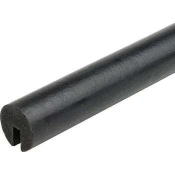 Stavební profil Varovný a ochranný profil 3, černá, Ø 4 cm × 100 cm