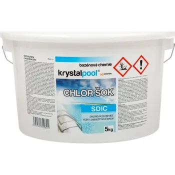 Bazénová chemie Chlor šok SDIC 5 kg