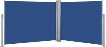 Markýza vidaXL Zatahovací boční markýza/zástěna 170 x 1000 cm modrá