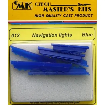 Plastikový model CMK Navigation light blue