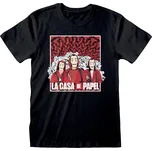 Heroes Inc. Money Heist tričko Group Shot