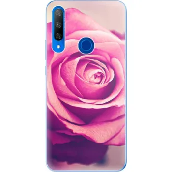 Odolné silikonové pouzdro iSaprio - Pink Rose - Huawei Honor 9X