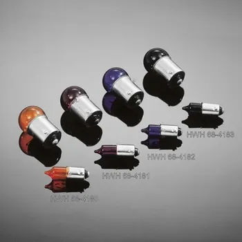 Osvětlení pro motocykl Žárovka purpurová jednovlákno 12V/23W (BA15s) Highway Hawk pro světla na motorku Purpurová