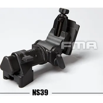 Airsoft FMA FMA NOROTOS CNC montáž na přilbu pro NVG PVS-15 / 18 - Černá