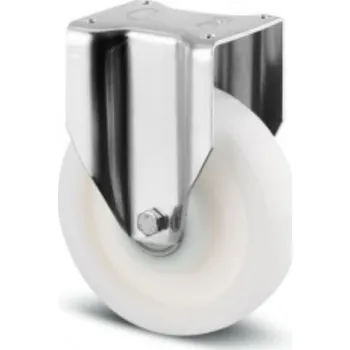 Dvoukolový ruční vozík Polyamidové kolo 160, pevné, plotna, 800 kg