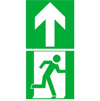 samolepka Podlahová značka – Úniková cesta