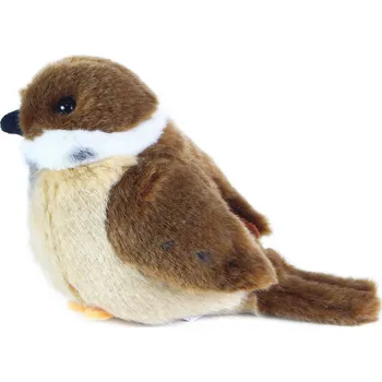 plyšák Rappa Vrabec stojící 13 cm