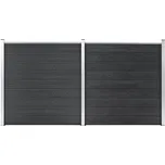 Zahradní plot WPC šedý