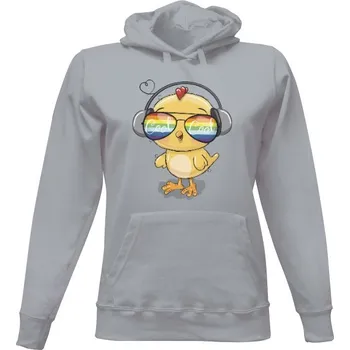 Dámská mikina Dámská mikina s kapucí s potiskem COOL COOL BIRD 1 RAMIREZ hip hop dámské