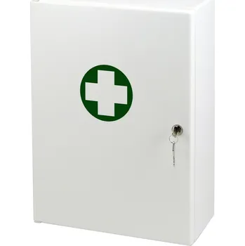Lékárnička Lékárnička na zeď uzamykatelná plastová SKLAD