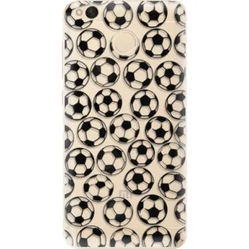 Pouzdro na mobilní telefon Odolné silikonové pouzdro iSaprio - Football pattern - black - Xiaomi Redmi 4X