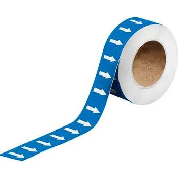 Lepicí páska Páska se šipkami, modrá/bílá, 25 mm