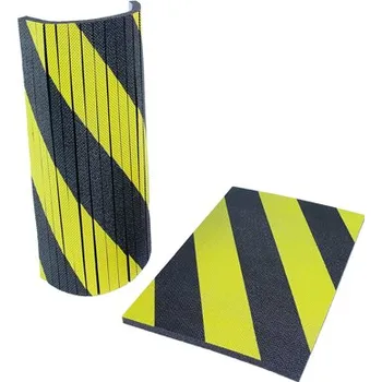 Stavební profil Samolepicí lamelový pás, černá / žlutá, 20 cm × 1 cm × 30 cm